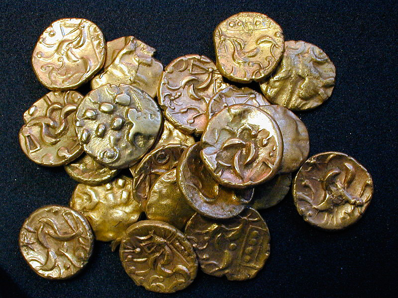 Монеты железного века (автор Portable Antiquities Scheme)
