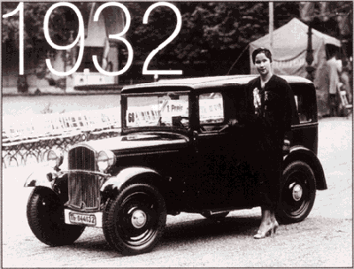 Первая модель BMW с индексом 3/20, 1932 г.