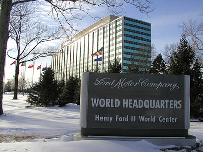 Мировая штаб-квартира «Ford Motor Company», г. Детройт, Мичиган, США