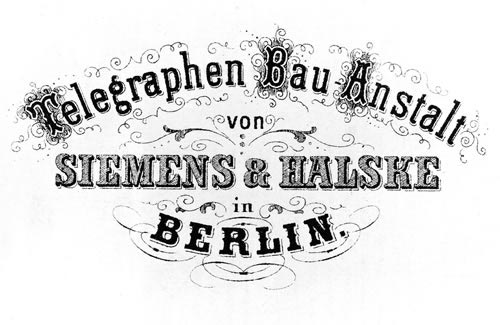 Логотип Telegraphen-Bauanstalt Siemens & Halske