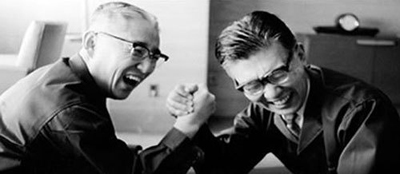 Масару Ибука и Акио Морита – основатели Sony