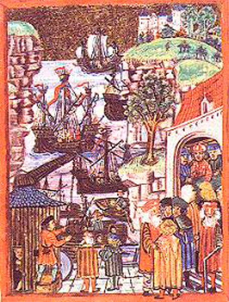 Ганзейский союз (Ганза), изображение 1497 г.
