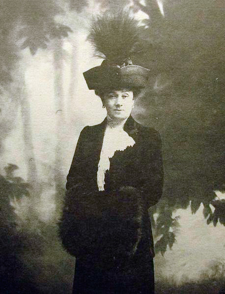 Графиня М.И. Витте (Лисаневич) — жена С.Ю. Витте,  1905 г.