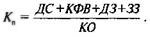 Формула коэффициента покрытия (общей  ликвидности)